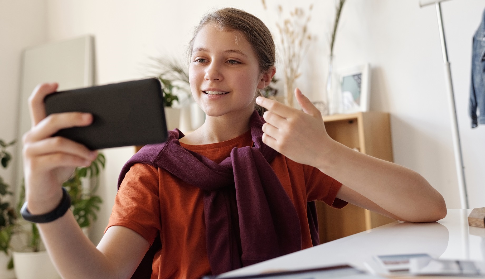 Stap 1 Camera aanzetten