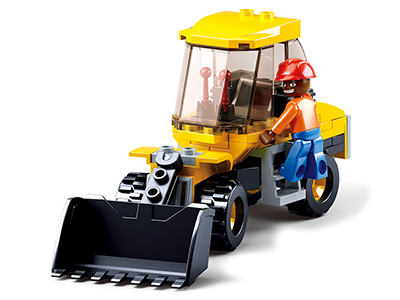 M38-B0377B Sluban Small Wheel Loader