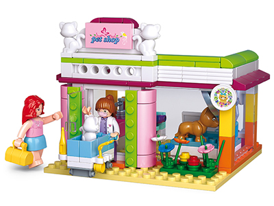 M38-B0602 Sluban Pet Shop