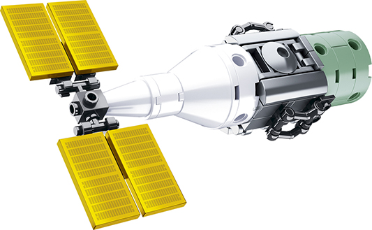 M38-B0731D Sluban Satelliet D