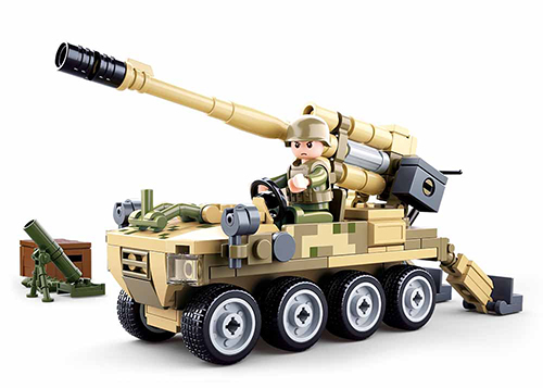 M38-B0751 Sluban - 8x8 Mobile Cannon