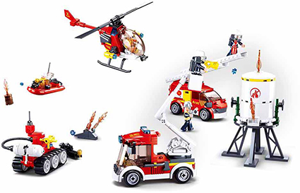 M38-B0811 Sluban Fire Brigade Set