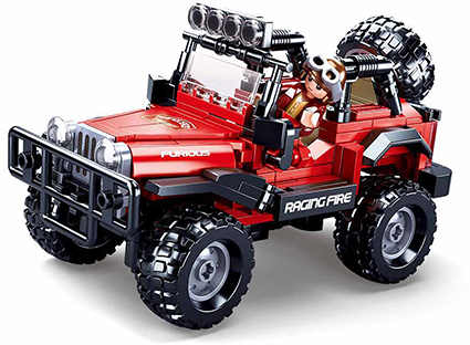 M38-B0816 Sluban Rode 4wd