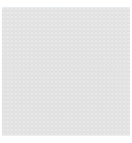 M38-B0833B Plaque de base 32 x 32 blanche Sluban