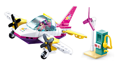 M38-B0921B Sluban Prive Vliegtuig