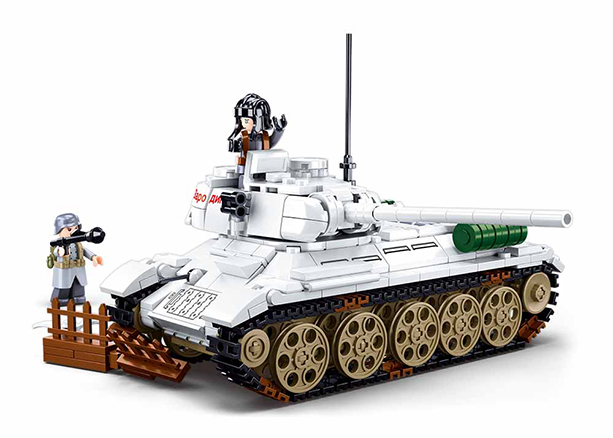 Sluban T-90 Main Battle Tank - 758 Pieces - M38-B0756