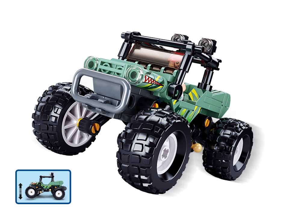 M38-B1106 Sluban - Off-road Vehicle Green