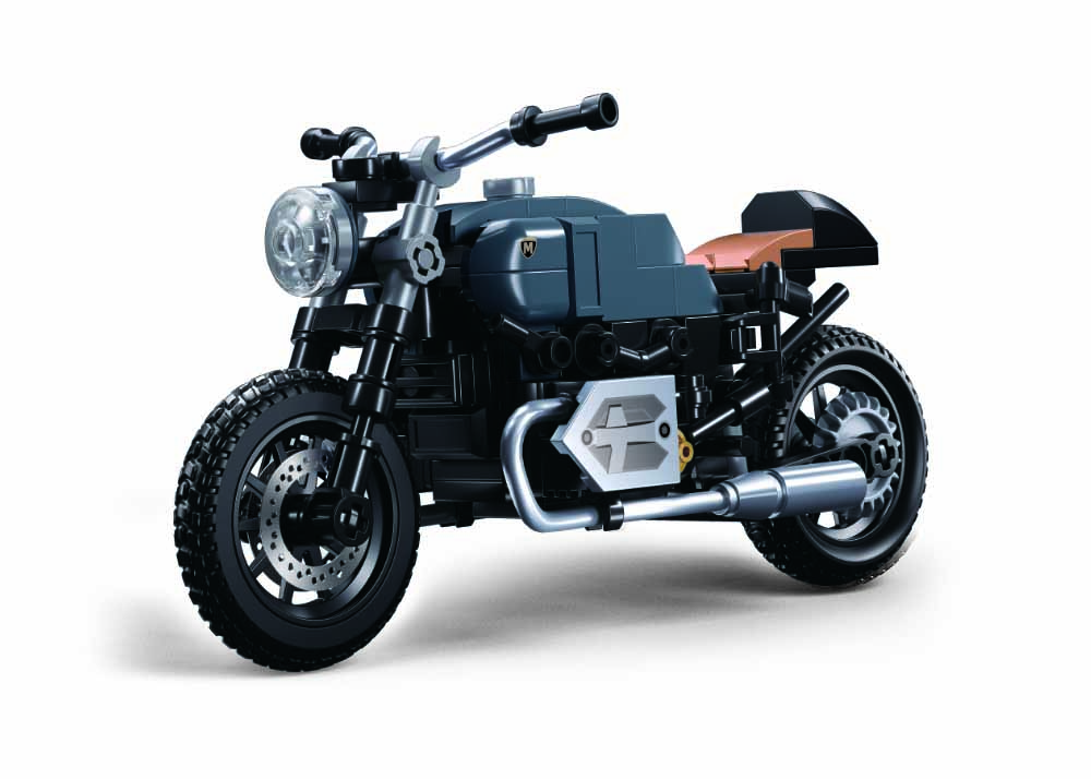 M38-B1134 Sluban - Motorcycle Latte