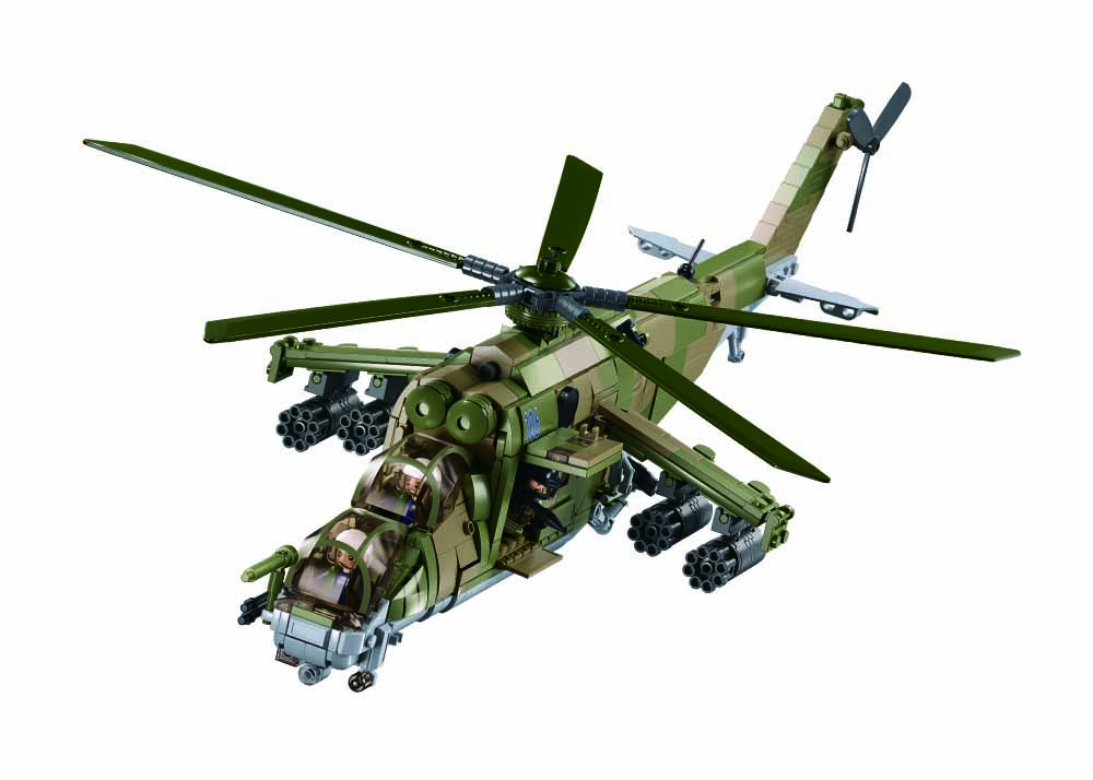 M38-B1137 MI-24S Hélicoptère d'attaque Sluban