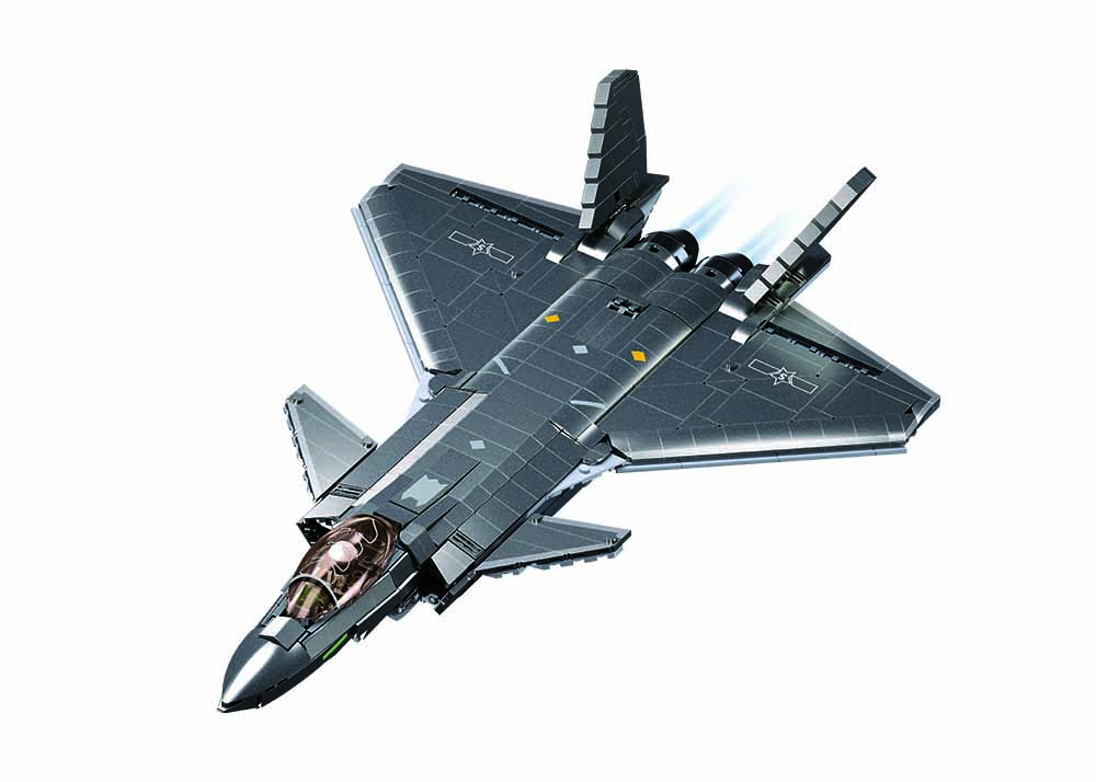 M38-B1187 Sluban - J20SS Stealth Aircraft Metal Coating Version