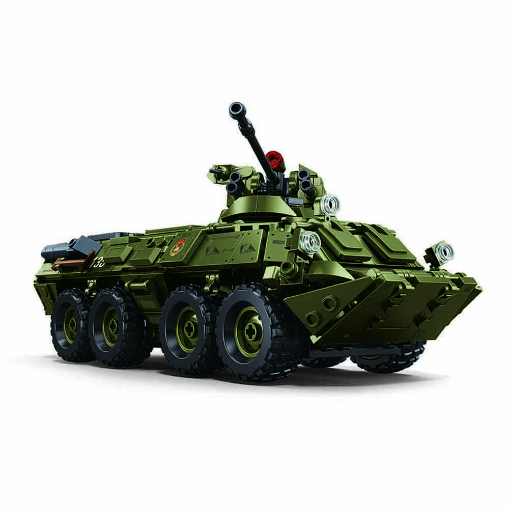 M38-B1251 Sluban - Modelbricks tank BTR-80AS IFV