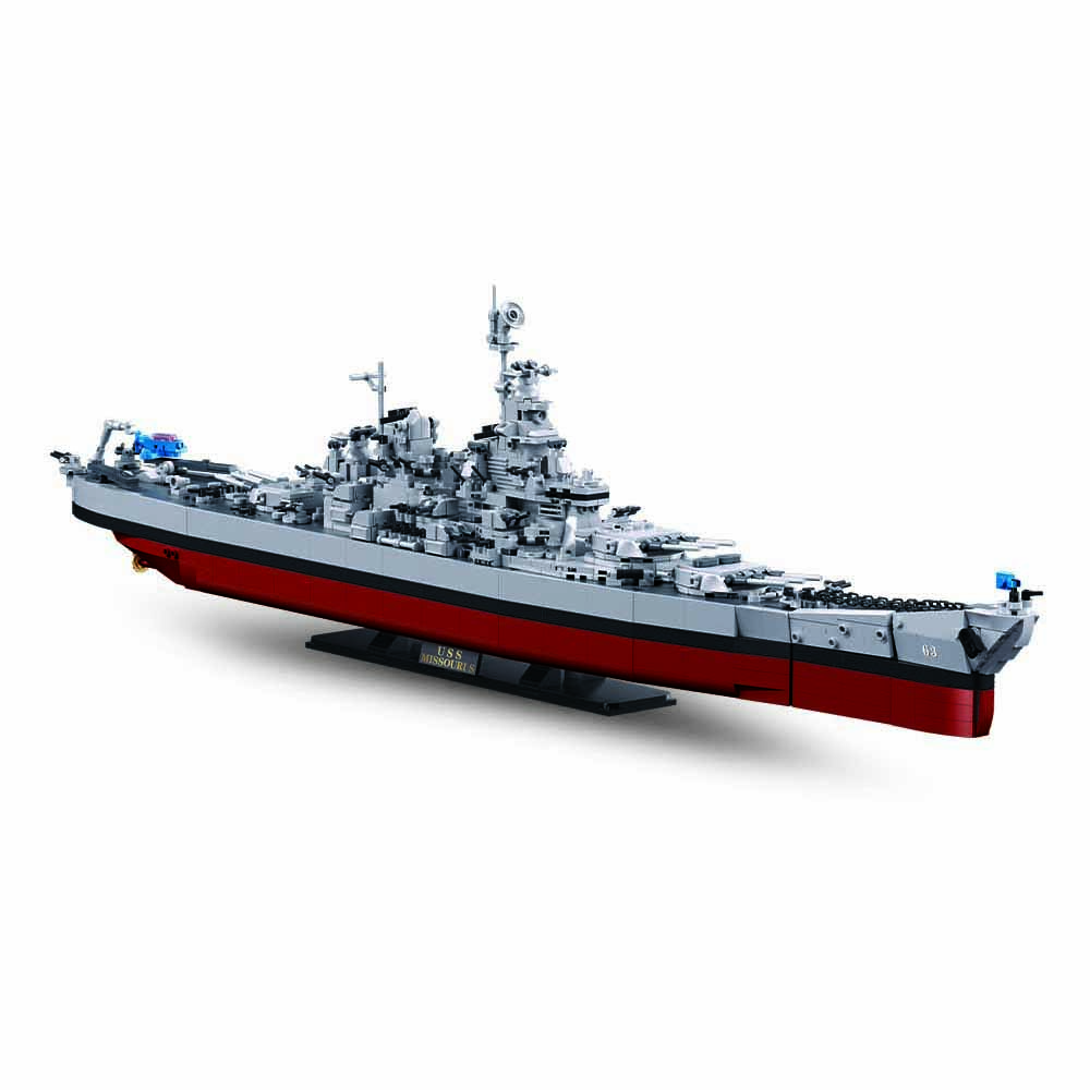 M38-B1291 Model brick battleship USS Missouri 1/350