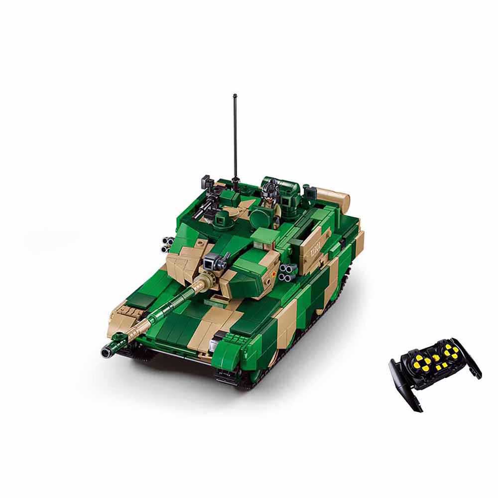 M38-B7071 Sluban - Brick tank ZTZ-99AS with remote control